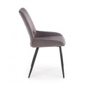 Стул HALMAR K404 серый/черный